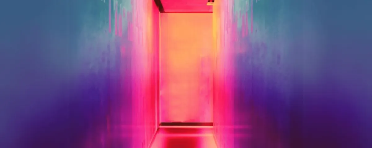 colorful hallway: color meanings and color theory for branding