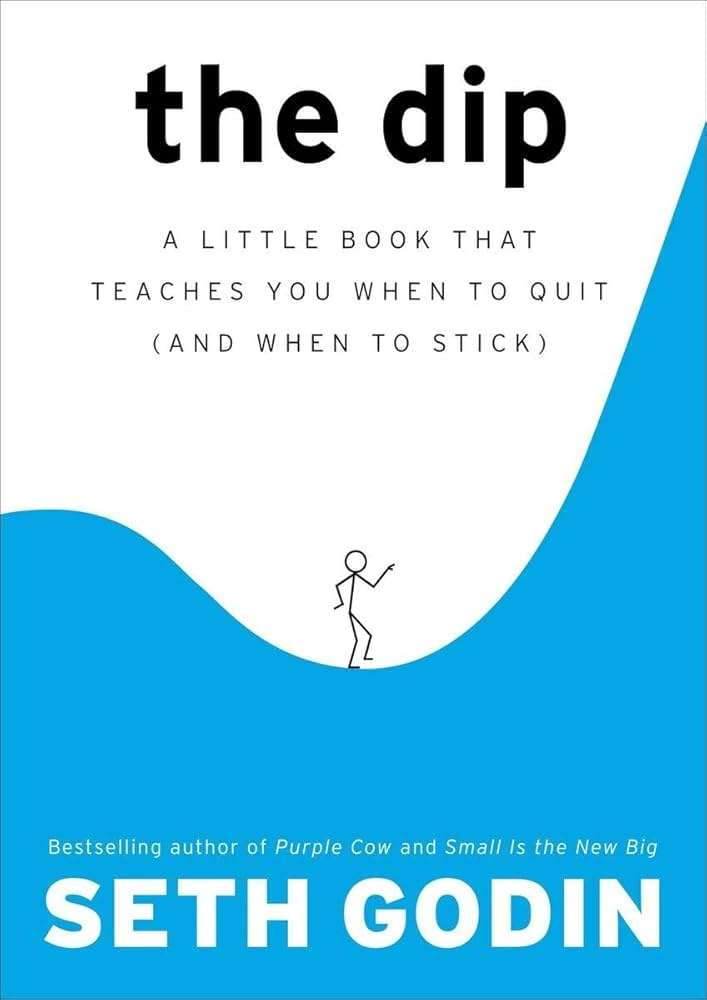Book Cover: The Dip by Seth Godin