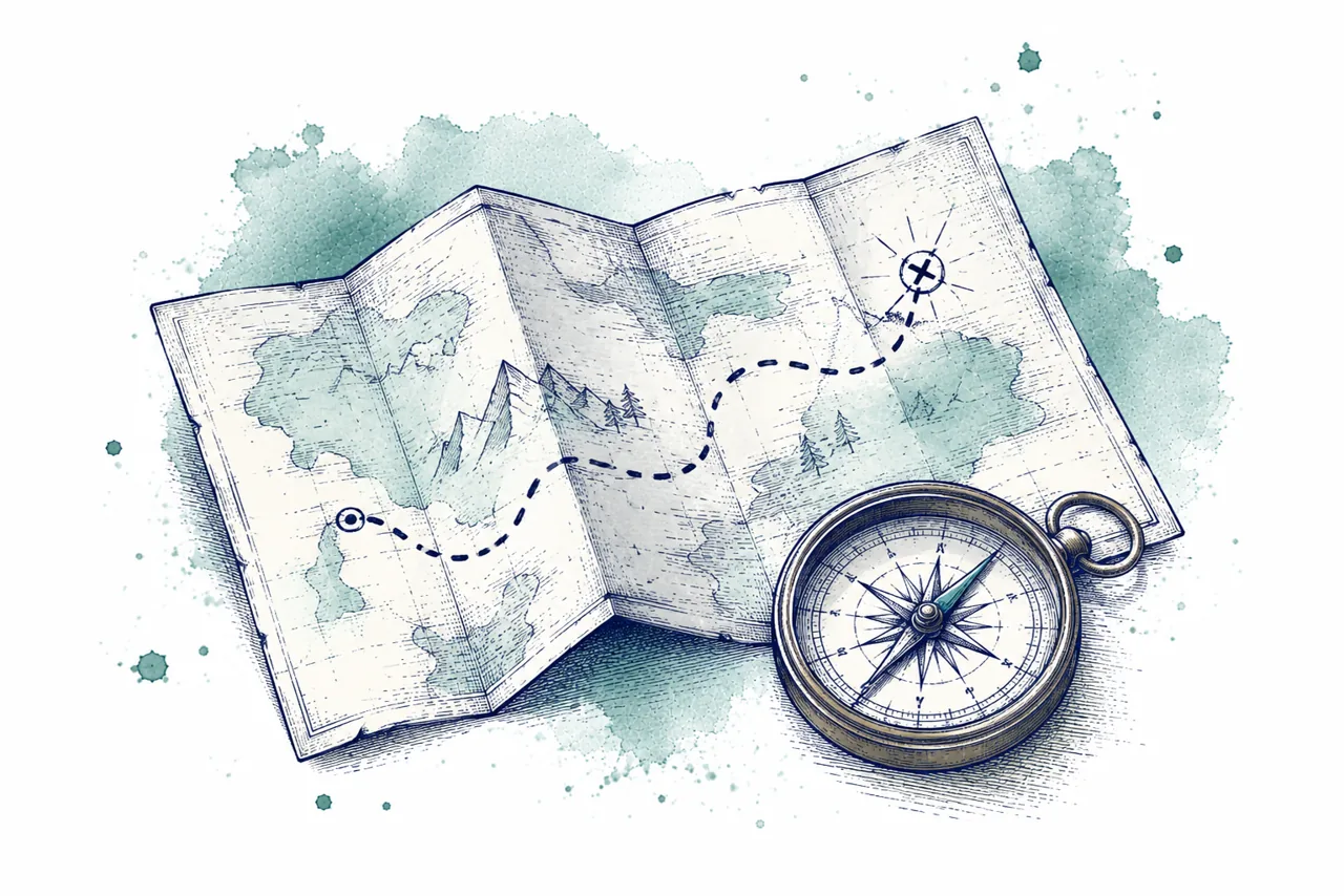 Watercolor illustration: why you need a marketing planner
