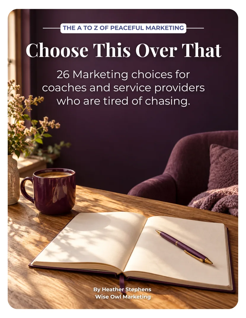 The Choose This Over That guide cover