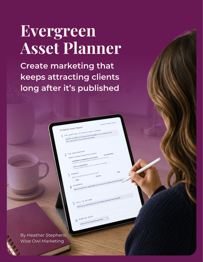 The Evergreen Asset Planner