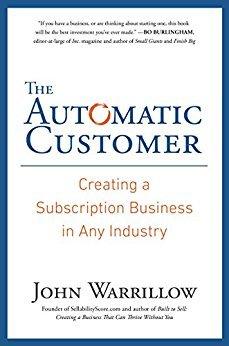 marketing book cover for the automati customer by john warrillow