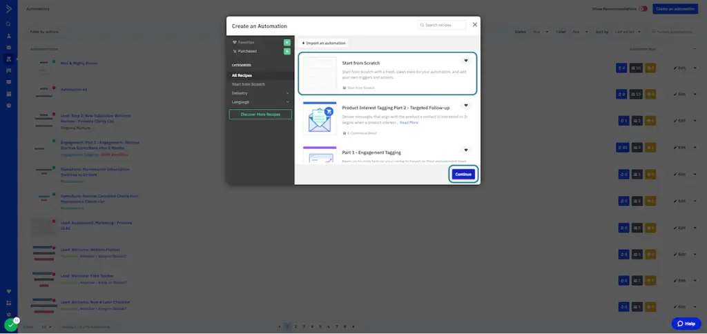 Step 19: screenshot of how to connect ActiveCampaign and Facebook Lead Ad Forms