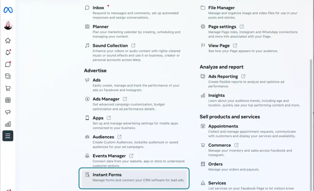 Step 28: screenshot of how to connect ActiveCampaign and Facebook Lead Ad Forms