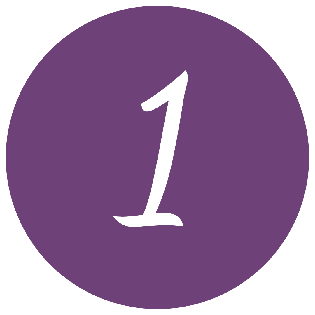 plum number icon 1