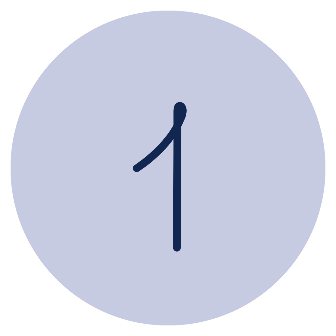 Lavender Number 1 icon