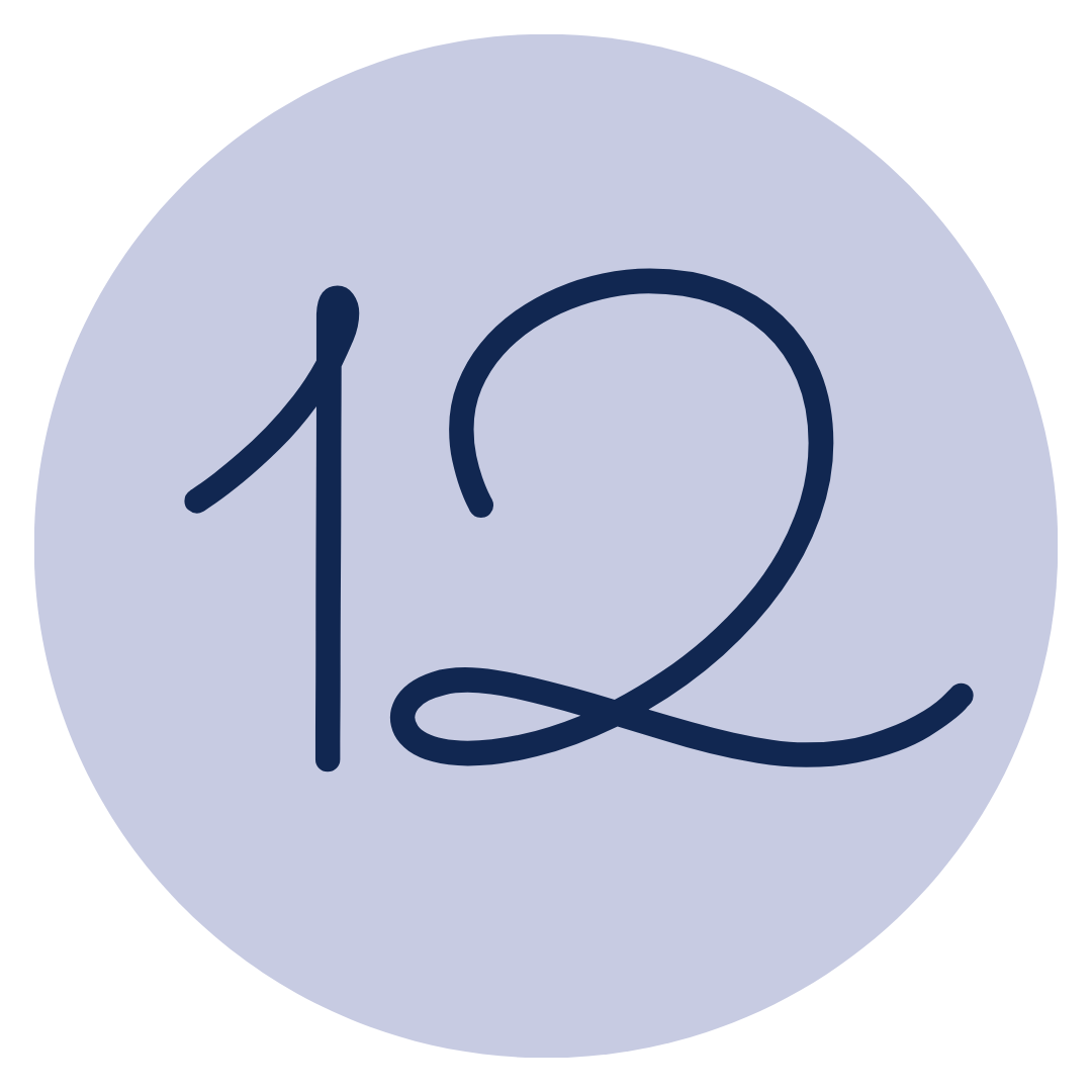 Lavender Number 12 icon