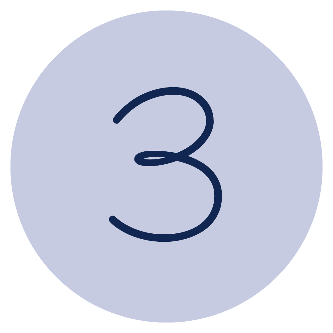 Lavender Number 3 icon