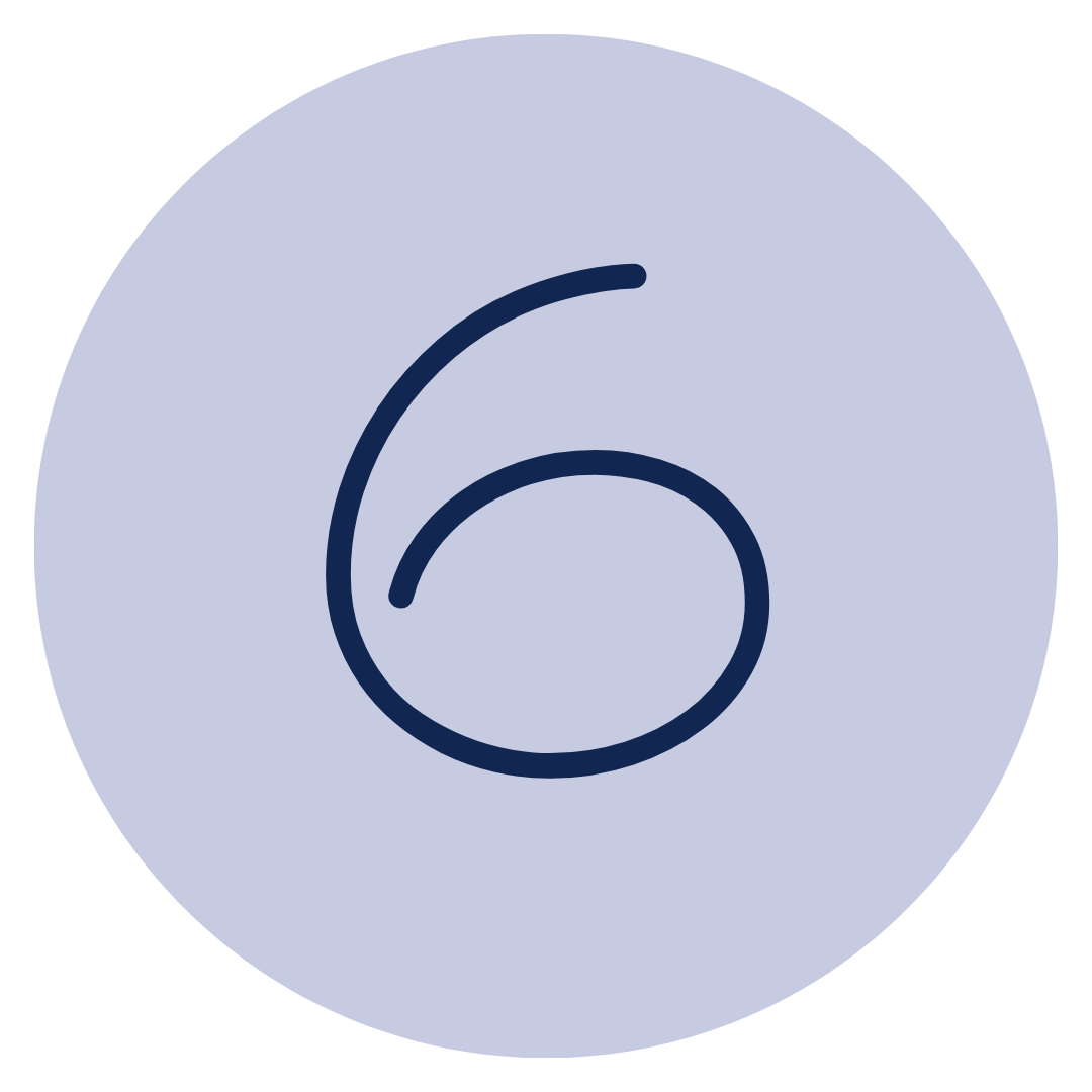 Lavender Number 6 icon