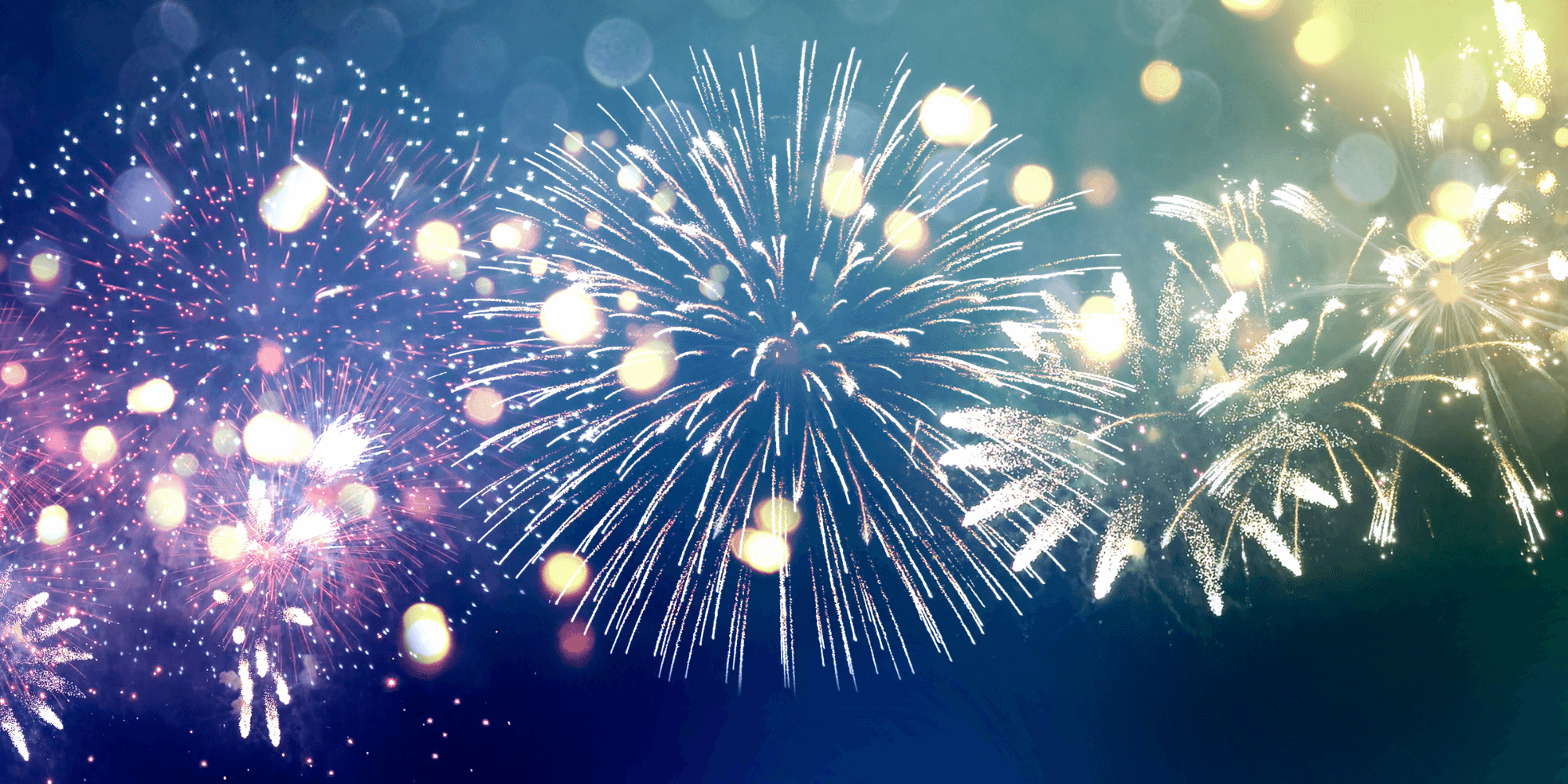 fireworks in the sky representing wowing your clients with your client onboarding system