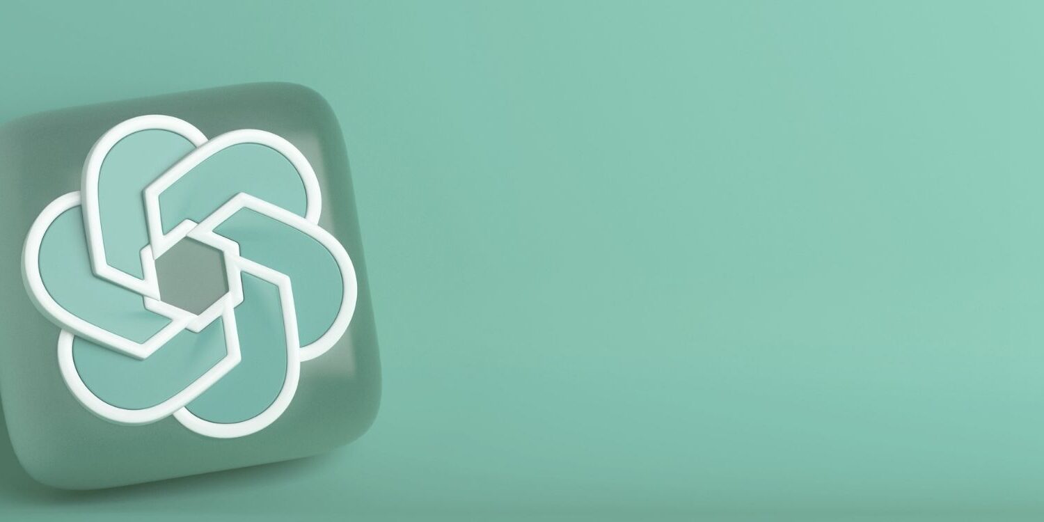 How to use AI for content creation (chat GPT logo)