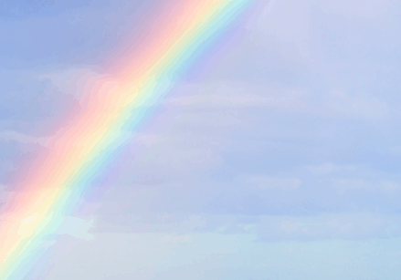 rainbow in the sky after a storm - business burnout