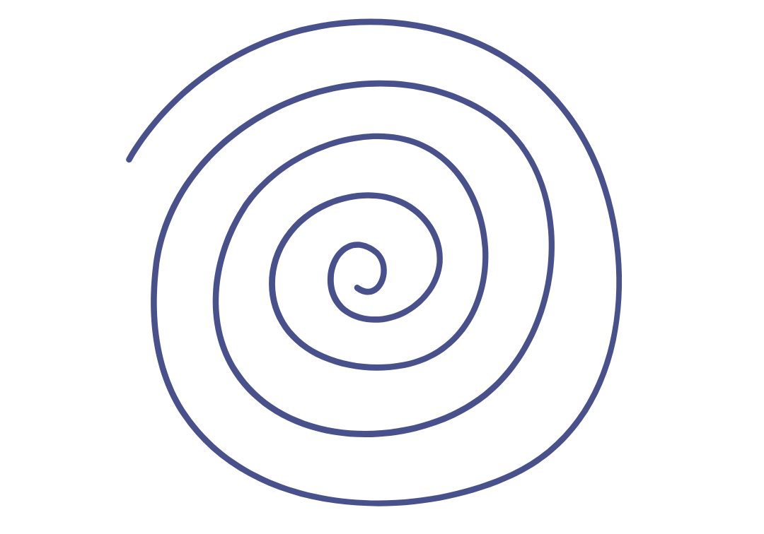 spiral line